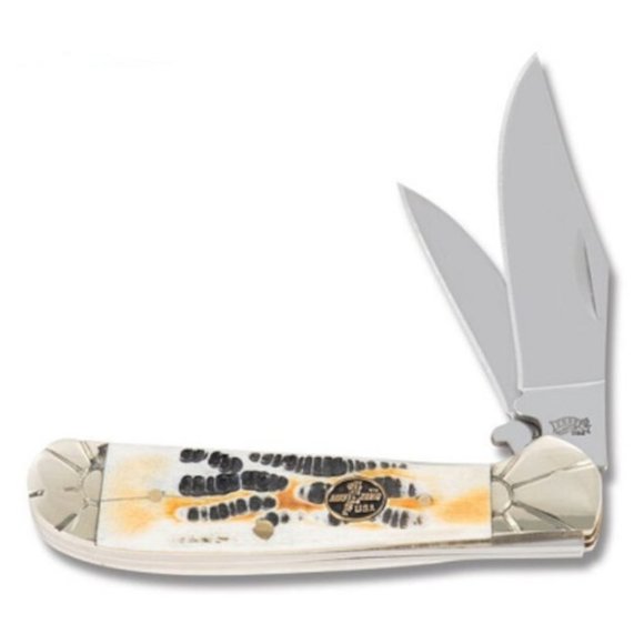 Frost Cutlery Mojave Bone Mustang USA Locking Copperhead Knife (FRMB104MB) - Picture 1 of 4
